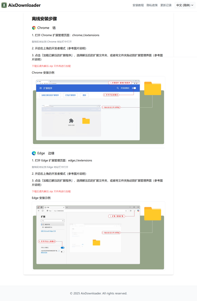 离线版安装步骤