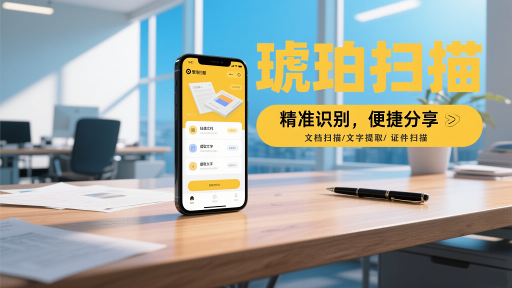 文档扫描文字提取必备软件APP-琥珀扫描【安卓】930资源库-电脑软件-手机软件-网站插件合集-资源分享网站930资源库