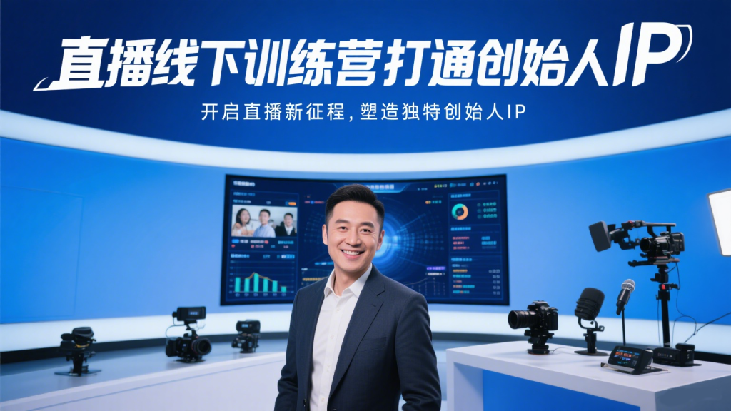 直播线下训练营：打通创始人 IP【运营课程】930资源库-电脑软件-手机软件-网站插件合集-资源分享网站930资源库