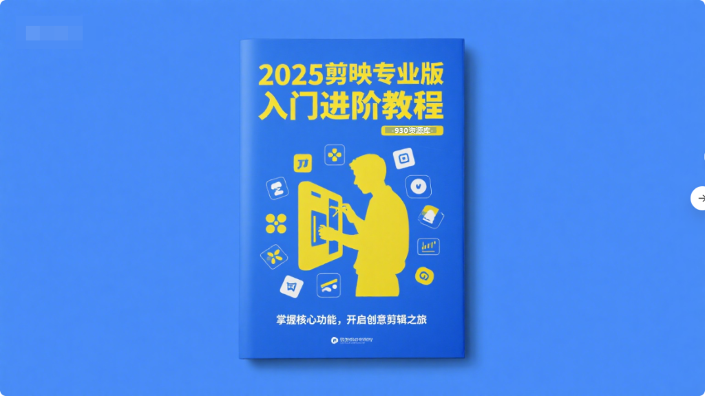 2025 年剪映专业版入门至进阶剪辑特效视频教程分享【视频课】930资源库-电脑软件-手机软件-网站插件合集-资源分享网站930资源库