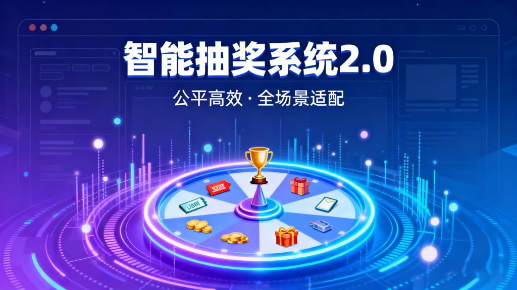 企业年会 / 品牌活动必备：智能抽奖系统 2.0 上线，自定义配置 + 数据可视化超省心930资源库-电脑软件-手机软件-网站插件合集-资源分享网站930资源库