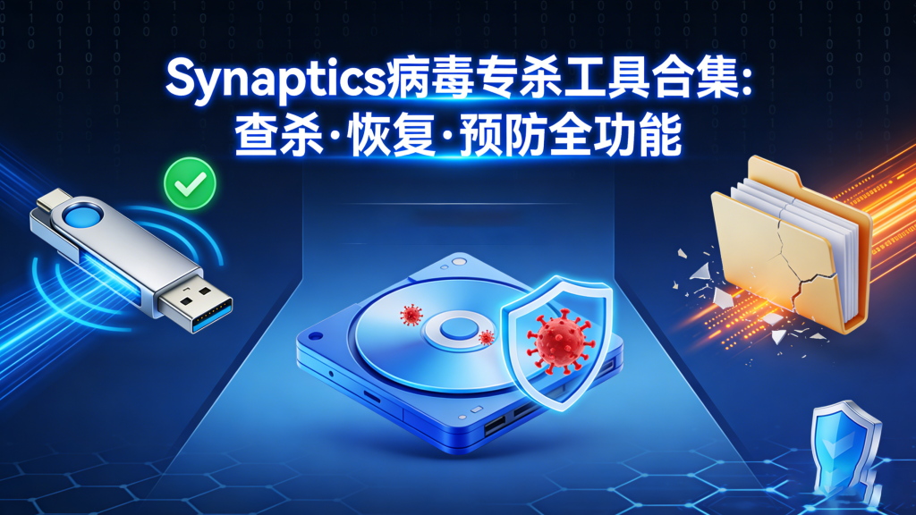 Synaptics 病毒专杀工具合集：查杀 + 恢复 + 预防全攻略930资源库-电脑软件-手机软件-网站插件合集-资源分享网站930资源库