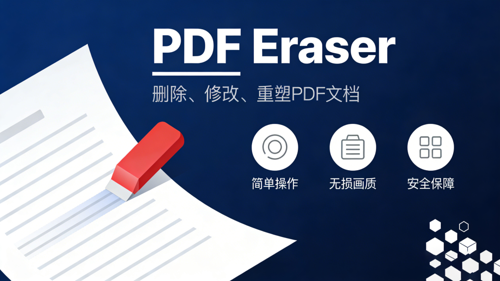 PDF Eraser:一键擦除 PDF文字 / 水印,轻量工具高效搞定文档修改930资源库-电脑软件-手机软件-网站插件合集-资源分享网站930资源库