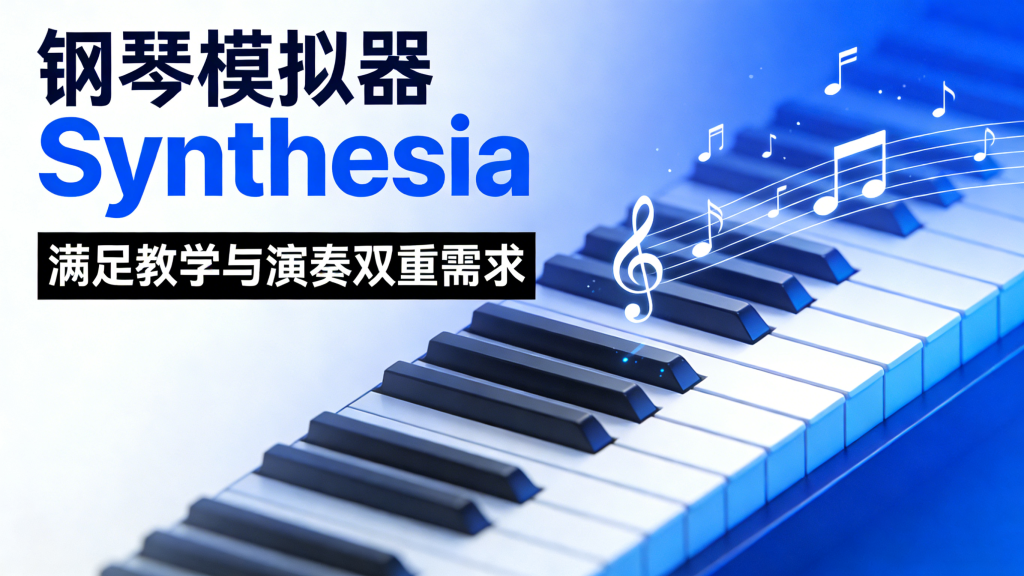 Synthesia10.8.5676：全场景钢琴模拟学习，从入门到进阶的专业工具930资源库-电脑软件-手机软件-网站插件合集-资源分享网站930资源库